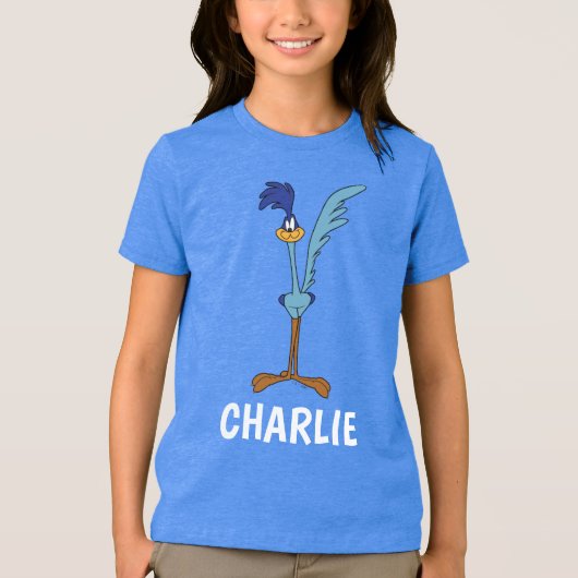 ROAD RUNNER™ in kleur Tri-Blend Shirt (Voorkant)