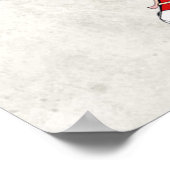 Road Runner in Red Sneakers Poster (Hoek)