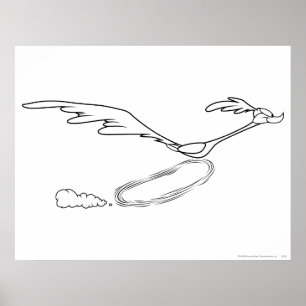 ROAD RUNNER™ met Fast Poster