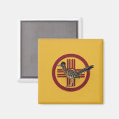 Road Runner of New Mexico  Magneet (Voorkant / Achterkant)