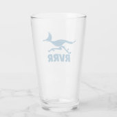 Road Runner Pint Glass Glas (Achterkant)