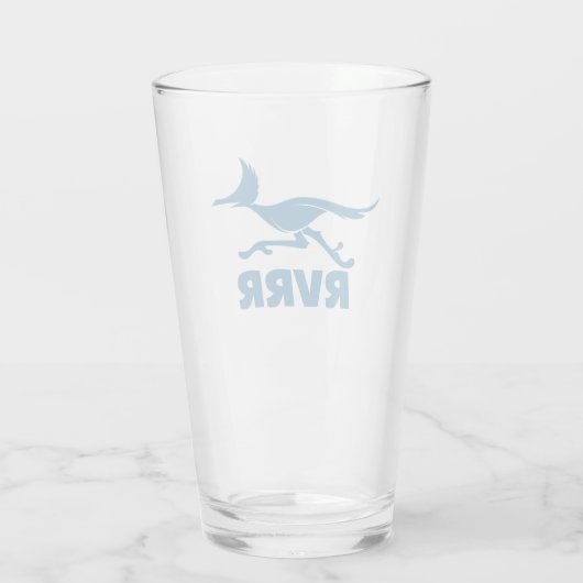 Road Runner Pint Glass Glas (Achterkant)