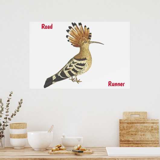 Road Runner Poster (Keuken)