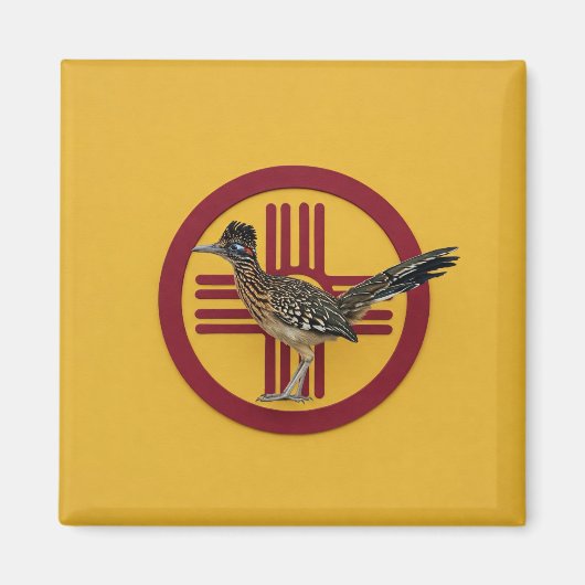 Road Runner van New Mexico Magneet (Voorkant)