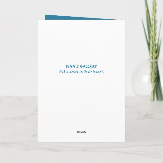 ROAD RUNNER VERJAARDAG KAART (Achterkant)