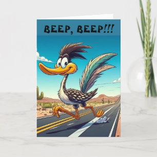 ROAD RUNNER VERJAARDAG KAART