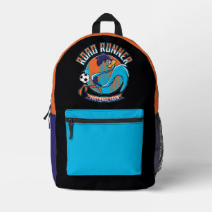 ROAD RUNNER™ Voetbalclub Badge Bedrukte Rugzak