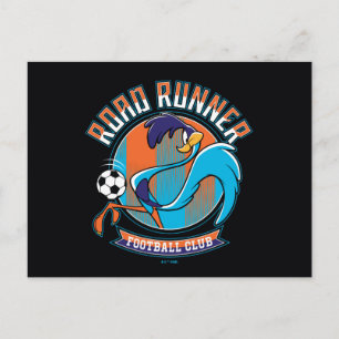 ROAD RUNNER™ Voetbalclub Badge Briefkaart