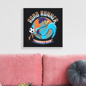 ROAD RUNNER™ Voetbalclub Badge Canvas Afdruk (Insitu (Woonkamer))