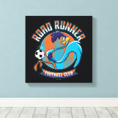 ROAD RUNNER™ Voetbalclub Badge Canvas Afdruk (Insitu (Houten vloer))