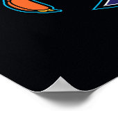 ROAD RUNNER™ Voetbalclub Badge Poster (Hoek)