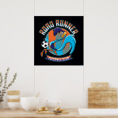 ROAD RUNNER™ Voetbalclub Badge Poster (Keuken)