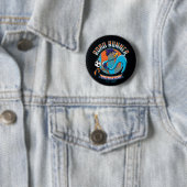 ROAD RUNNER™ Voetbalclub Badge Ronde Button 5,7 Cm (In situ)