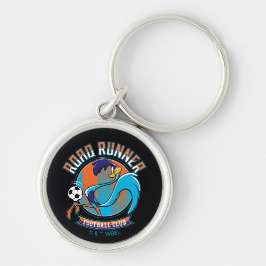 ROAD RUNNER™ Voetbalclub Badge Sleutelhanger (Voorkant)