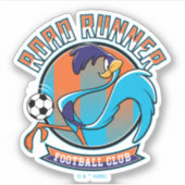 ROAD RUNNER™ Voetbalclub Badge Sticker (Voorkant)