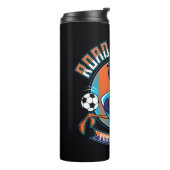 ROAD RUNNER™ Voetbalclub Badge Thermosbeker (Gedraaid links)