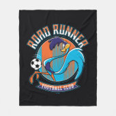 ROAD RUNNER™ Voetbalclub Logo Fleece Deken (Voorkant)