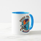 ROAD RUNNER™ Voetbalclub Logo Mok (Voorkant rechts)