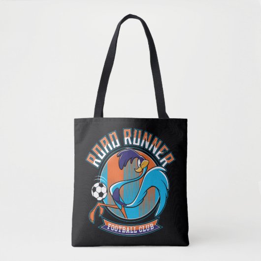 ROAD RUNNER™ Voetbalclub Logo Tote Bag (Voorkant)