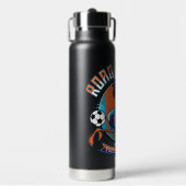 ROAD RUNNER™ Voetbalclub Logo Waterfles (Voorkant)