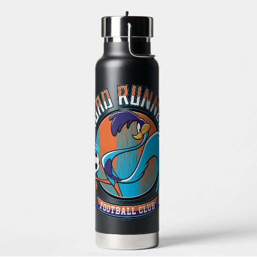 ROAD RUNNER™ Voetbalclub Logo Waterfles (Links)