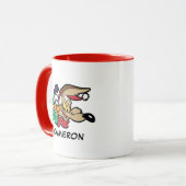 ROAD RUNNER™ & Wile E. Coyote "Team Naughty" Mok (Voorkant links)