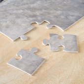 Road Saint-Siméon Boerderij Winter Monet Fine Art Legpuzzel (Zijkant)