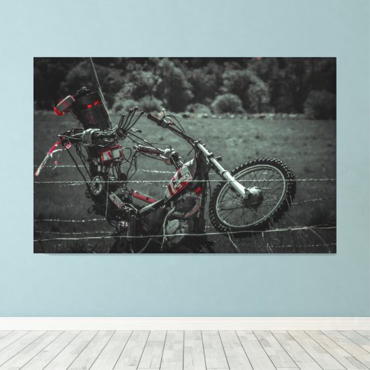 Road Side Fun Canvas Afdruk (Insitu (Houten vloer))