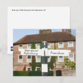 Road sign at Little Missenden, Buckinghamshire, Ve Briefkaart (Voorkant / Achterkant)