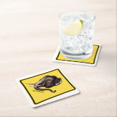 ROAD SIGN ELEPHANT KARTONNEN ONDERZETTERS (Insitu)