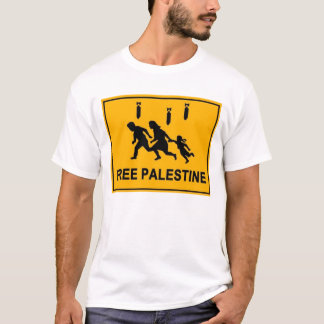 Road Sign Palestine T-shirt