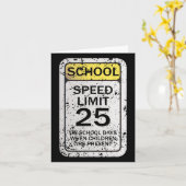 Road Signs Grappige verkeersborden Halloween kostu Kaart (Gele Bloem)