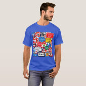 Road Signs T-Shirt (Voorkant volledig)