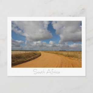 Road South Africa Landscape Briefkaart