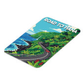 Road to hana Maui Hawaii Travel Magneet (Linkerzijde)