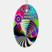 Road to Infinity Keramisch Ornament (Rechts)