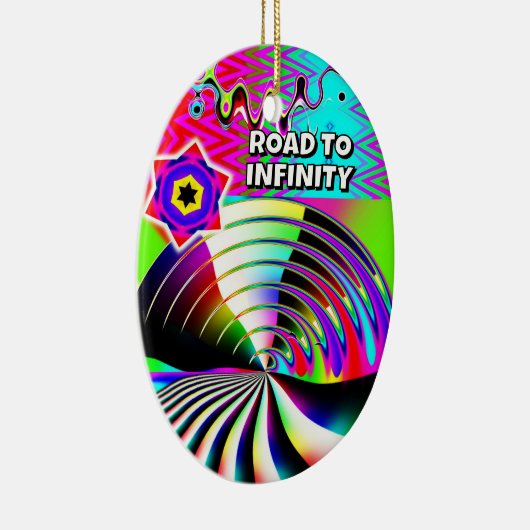 Road to Infinity Keramisch Ornament (Rechts)