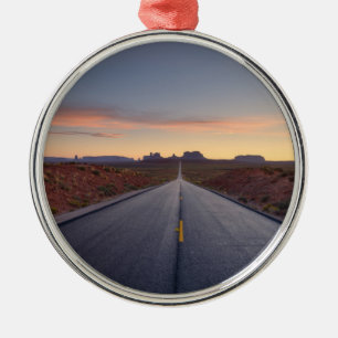 Road to Monument Valley Tribal Park Metalen Ornament