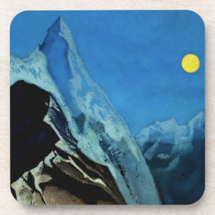 "Road to Nara" van Nicholas Roerich Bier Onderzetter