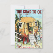 Road to Oz Boek Hoesje Kaart (Voorkant)