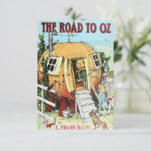 Road to Oz-boekcoverkaart Bedankkaart (Staand voorkant)