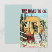 Road to Oz Boekomslag Kaart (Voorkant / Achterkant)