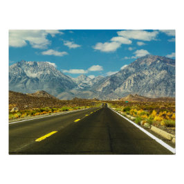 Road to the Sabrina Basin Landscape Wall Art Perfect Poster