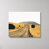 Road tot berg Thunder_Cove Canvas Afdruk (Voorkant)