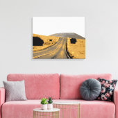Road tot berg Thunder_Cove Canvas Afdruk (Insitu (Woonkamer))