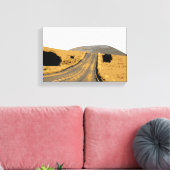 Road tot berg Thunder_Cove Canvas Afdruk (Insitu (Woonkamer))