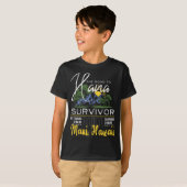 Road tot Hana Survivor Curvy Palm Maui Hawaii Love T-shirt (Voorkant volledig)