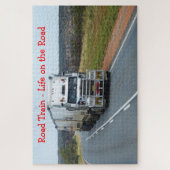 Road Train Life on the Road Truck Legpuzzel (Verticaal)