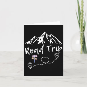 Road Trip 2025 Familie Vakantie Matching Groep Squ Kaart