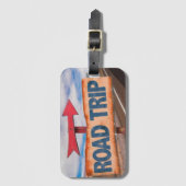 Road Trip Acryl Bagagelabel (Voorkant (verticaal))